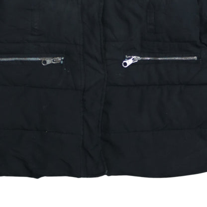 U.S. Polo Assn. Men's Black Hooded Puffer Jacket Size S