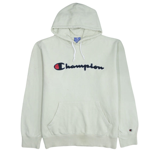 Mens UK Size XL Champion Beige Pullover Hoodie