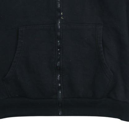 Mens UK Size 2XL Umbro Black Full Zip Hoodie