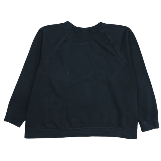 Womens UK Size 2XL Nike Black Pullover Sweatshirt