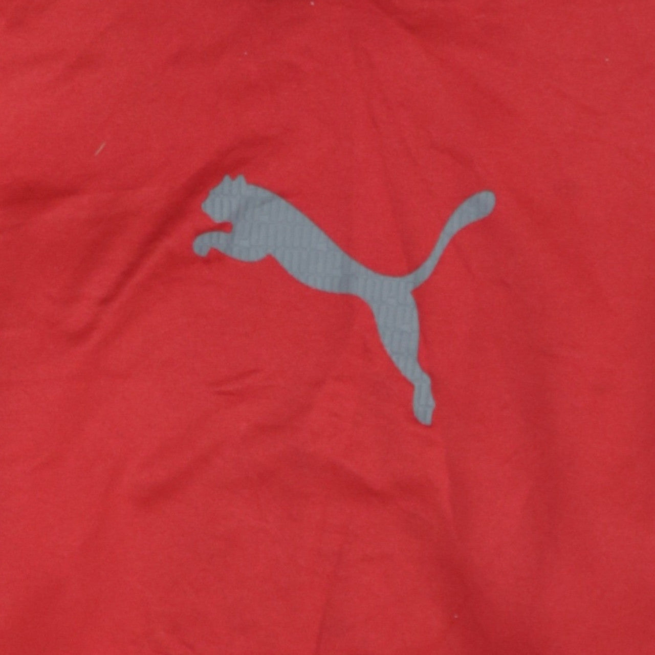 Mens UK Size S PUMA Red Pullover Hoodie