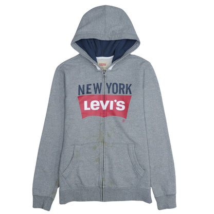 Boys UK Size 16 Years Levi's Grey Full Zip Hoodie