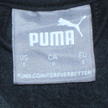 Mens UK Size S PUMA Black Full Zip Hoodie