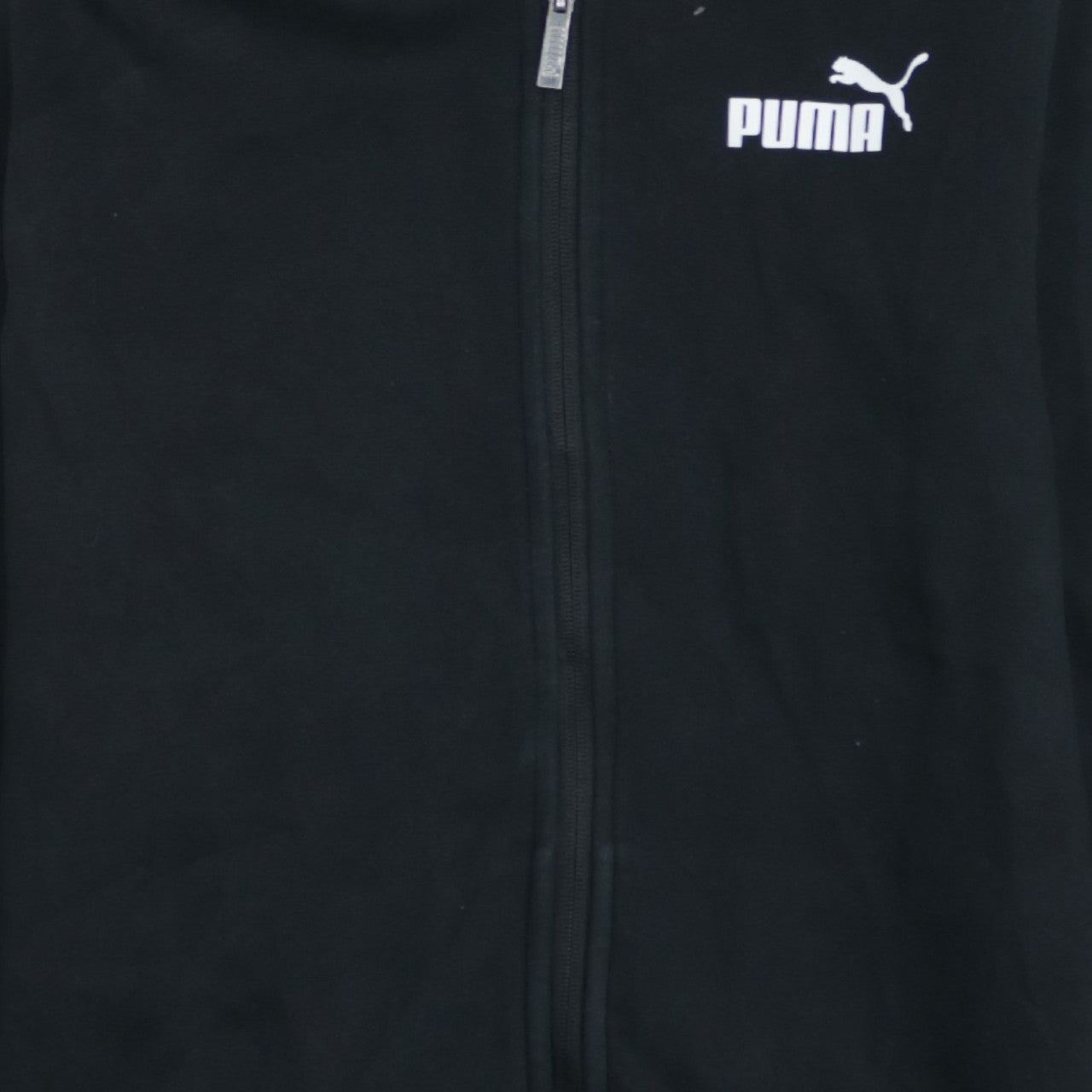 Mens UK Size S PUMA Black Full Zip Hoodie