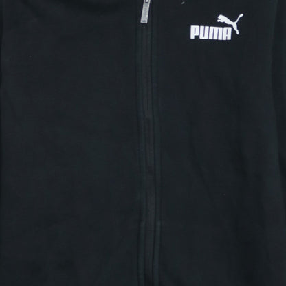 Mens UK Size S PUMA Black Full Zip Hoodie