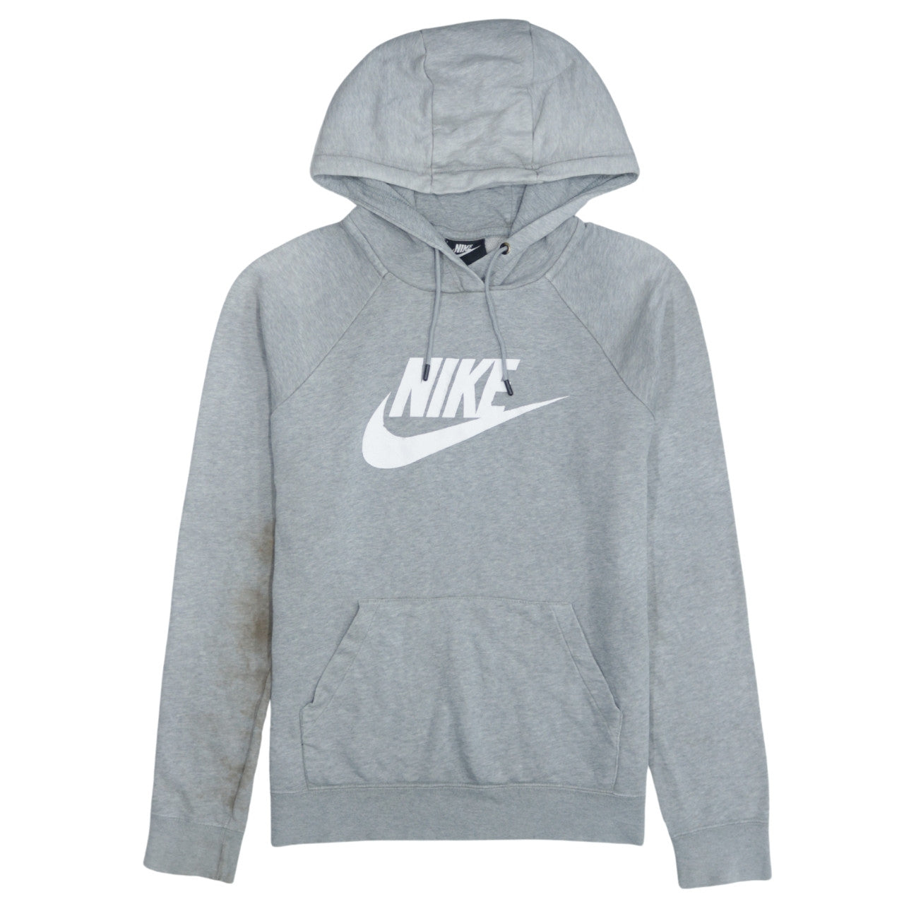 Mens UK Size S Nike Grey Pullover Hoodie
