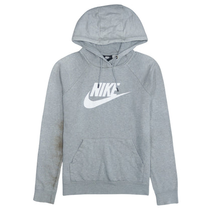 Mens UK Size S Nike Grey Pullover Hoodie
