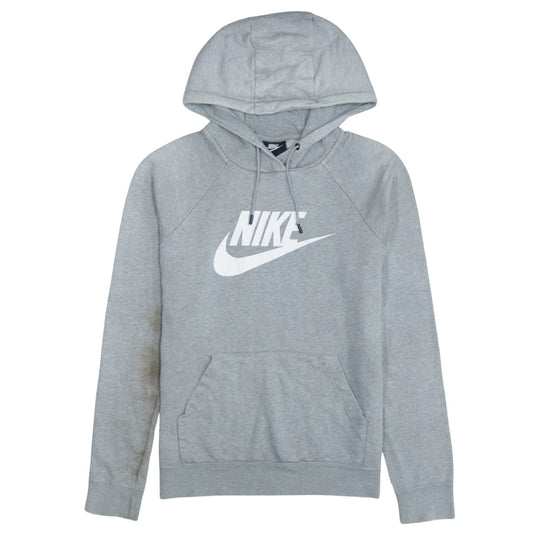 Mens UK Size S Nike Grey Pullover Hoodie