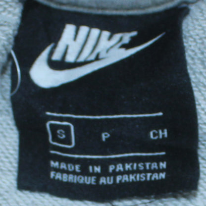 Mens UK Size S Nike Grey Pullover Hoodie