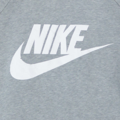 Mens UK Size S Nike Grey Pullover Hoodie