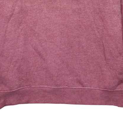 Womens UK Size S Disney Pink Pullover Hoodie