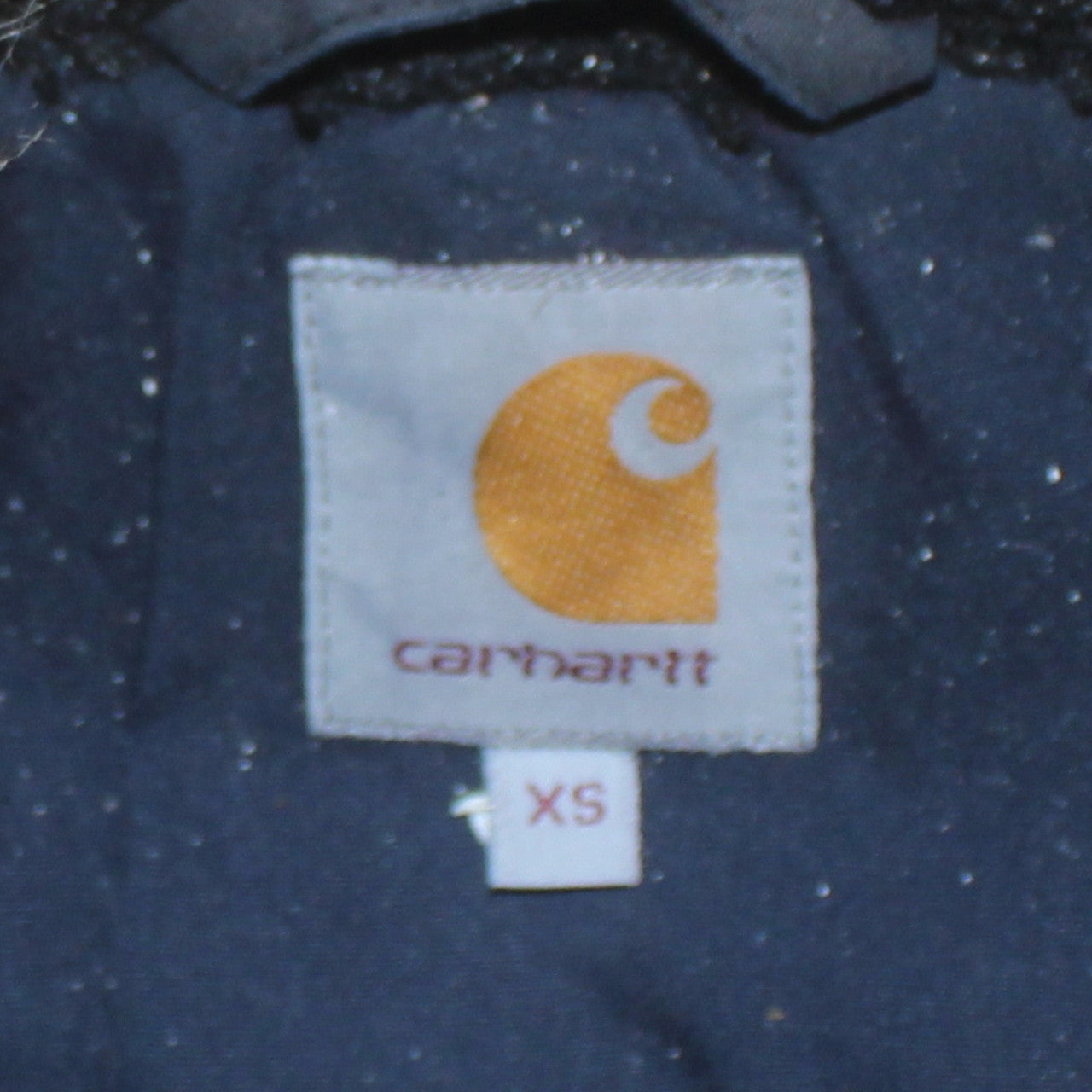 Womens UK Size XS Carhartt Blue Parka Coat