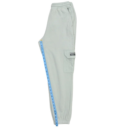 Womens UK Size 10 adidas Regular Fit Cargo Grey Trousers