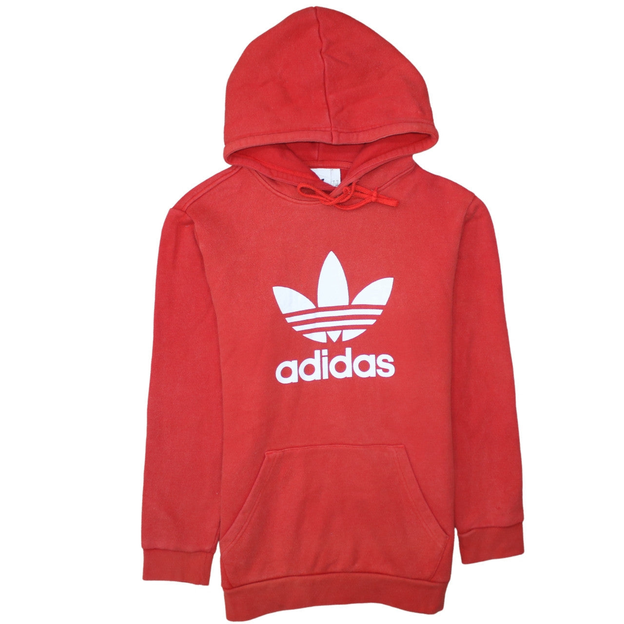 Mens UK Size S adidas Red Pullover Hoodie