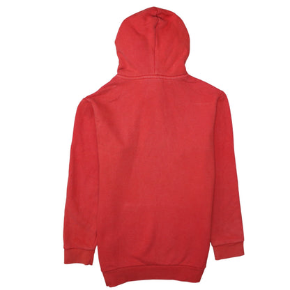Mens UK Size S adidas Red Pullover Hoodie