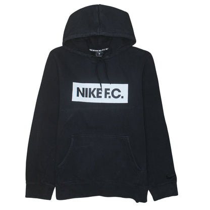 Mens UK Size M Nike Black Pullover Hoodie