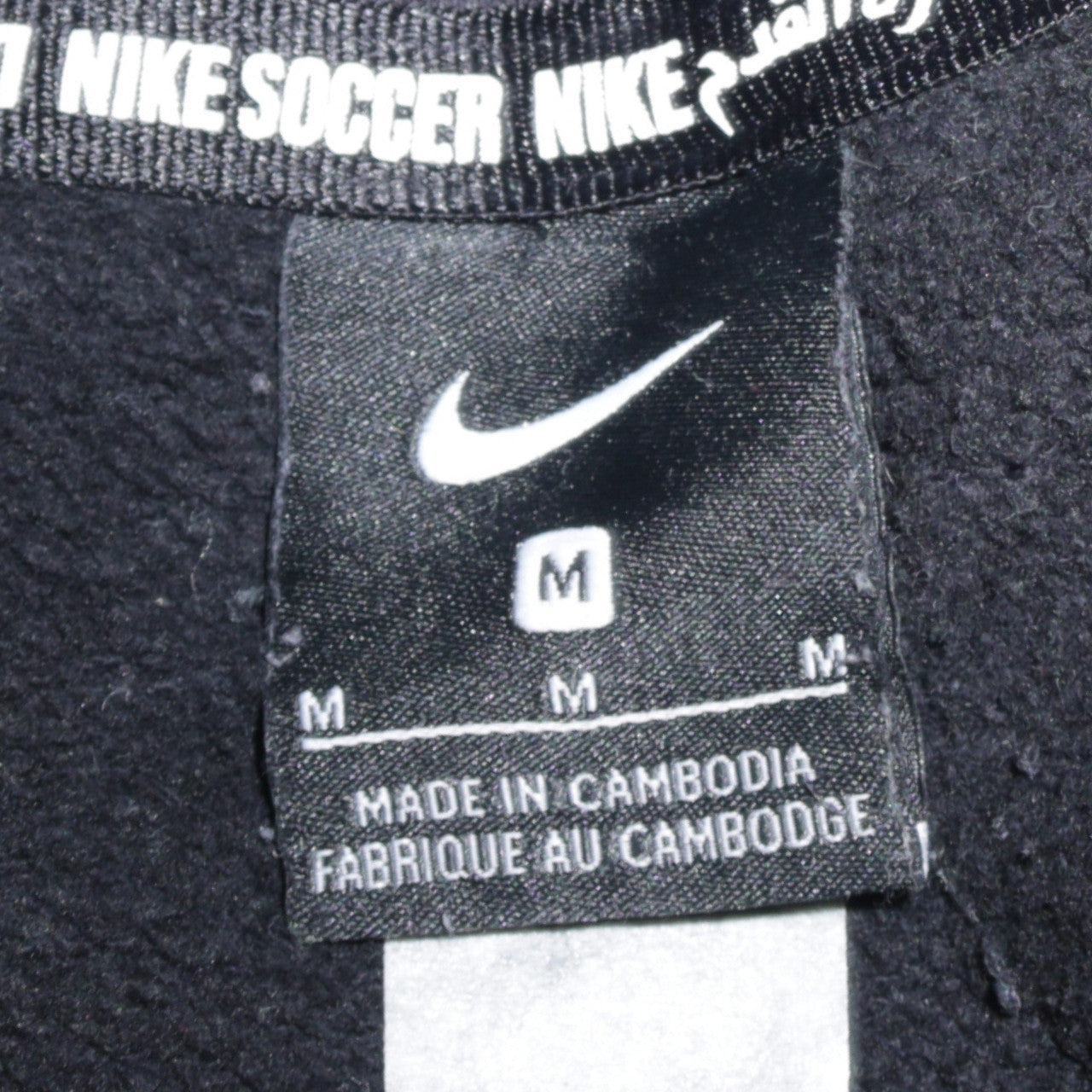 Mens UK Size M Nike Black Pullover Hoodie