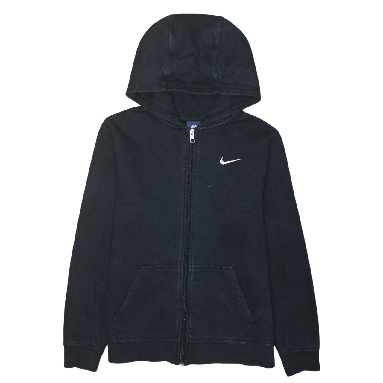 Boys UK Size 13-15 Years Nike Black Full Zip Hoodie