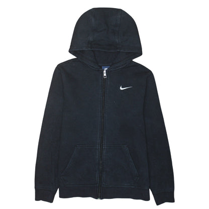 Boys UK Size 13-15 Years Nike Black Full Zip Hoodie
