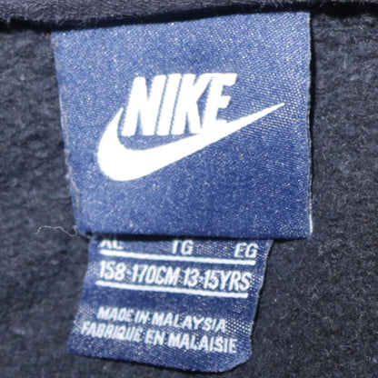 Boys UK Size 13-15 Years Nike Black Full Zip Hoodie