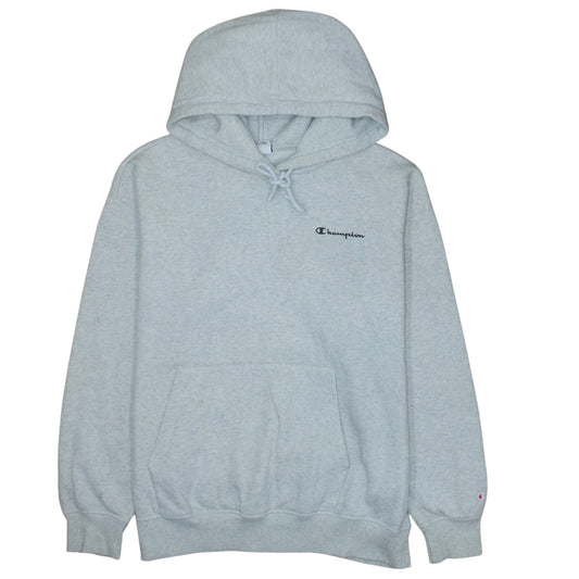Mens UK Size 2XL Champion Grey Pullover Hoodie