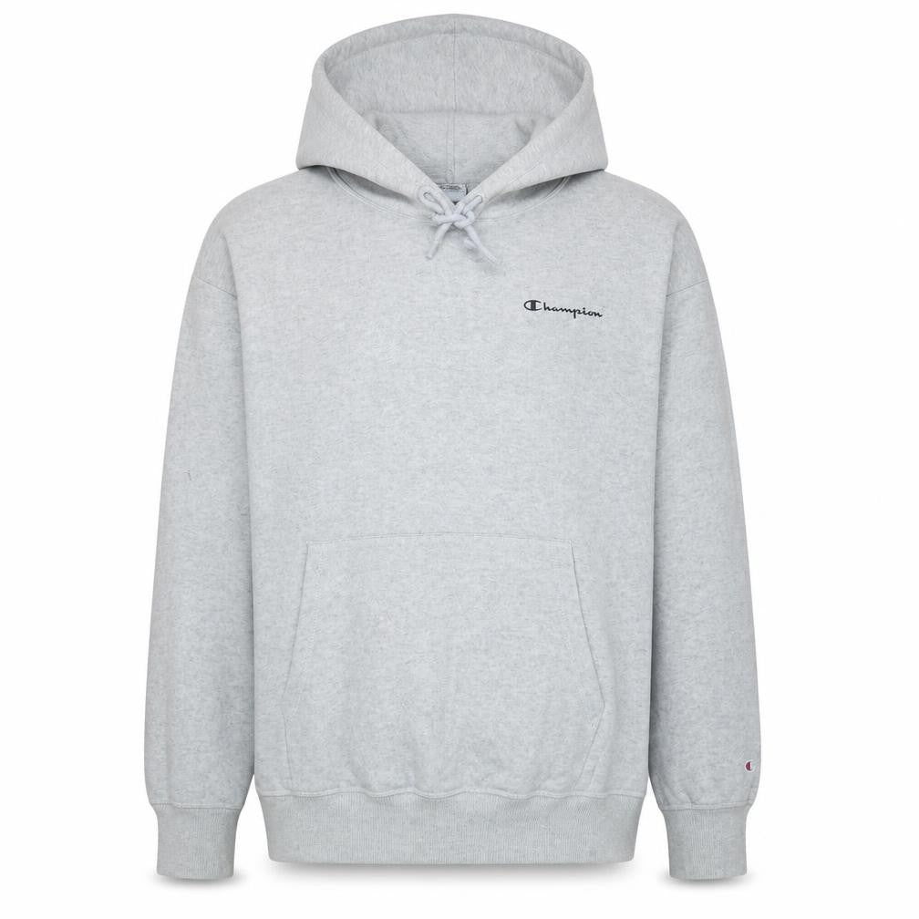 Mens UK Size 2XL Champion Grey Pullover Hoodie