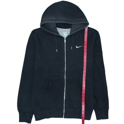 Mens UK Size XL Nike Black Full Zip Hoodie