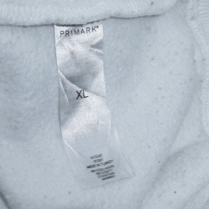 Mens UK Size XL Primark White Pullover Hoodie