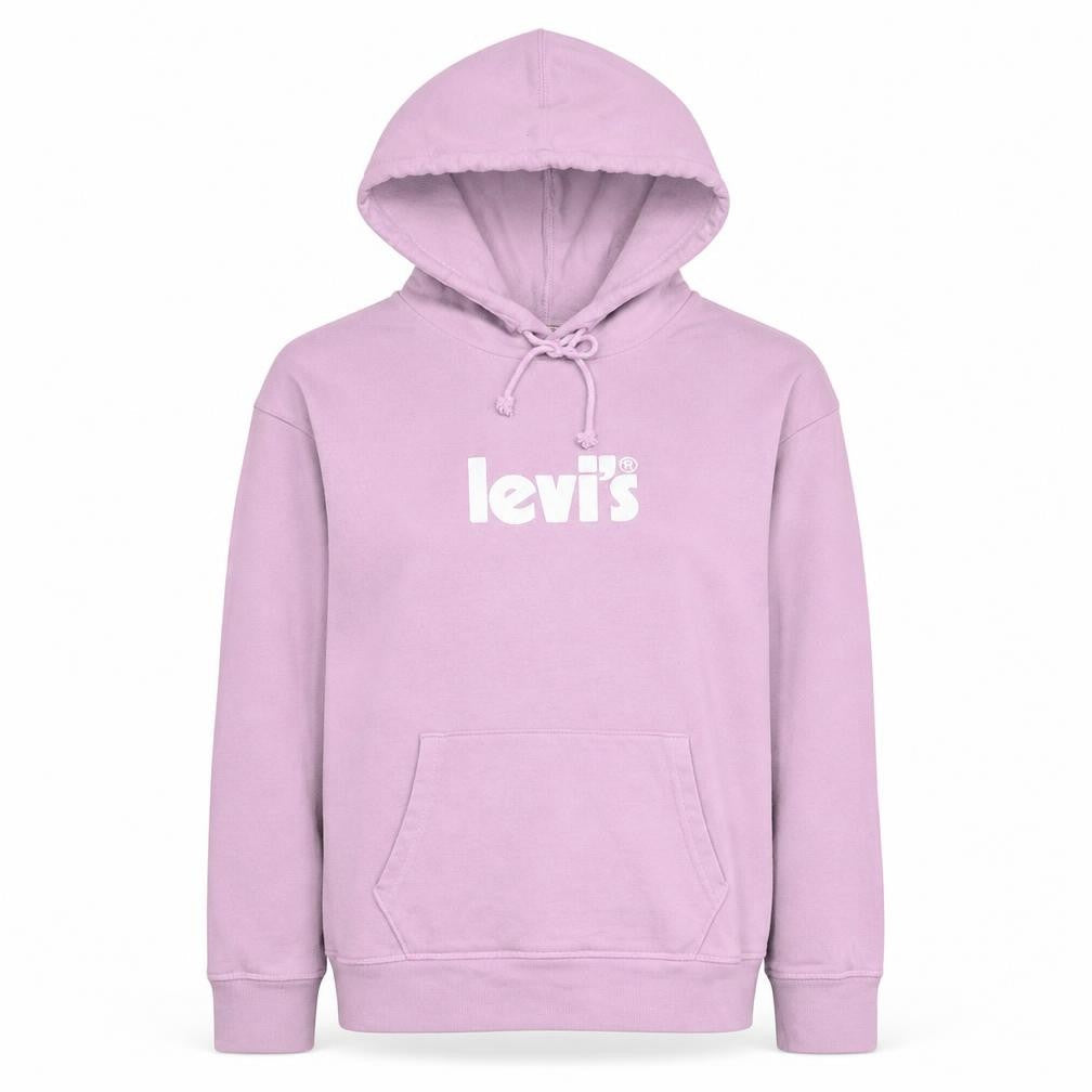 Womens UK Size XS Levi's Pink Pullover Hoodie