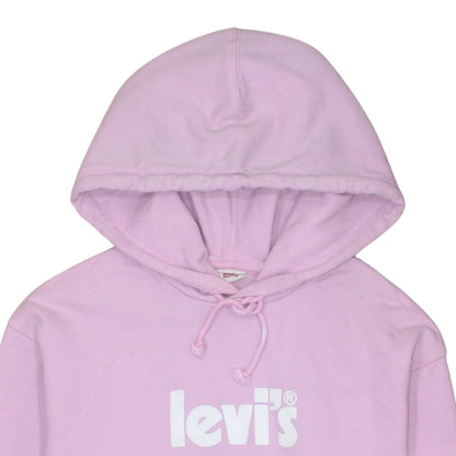 Womens UK Size XS Levi's Pink Pullover Hoodie