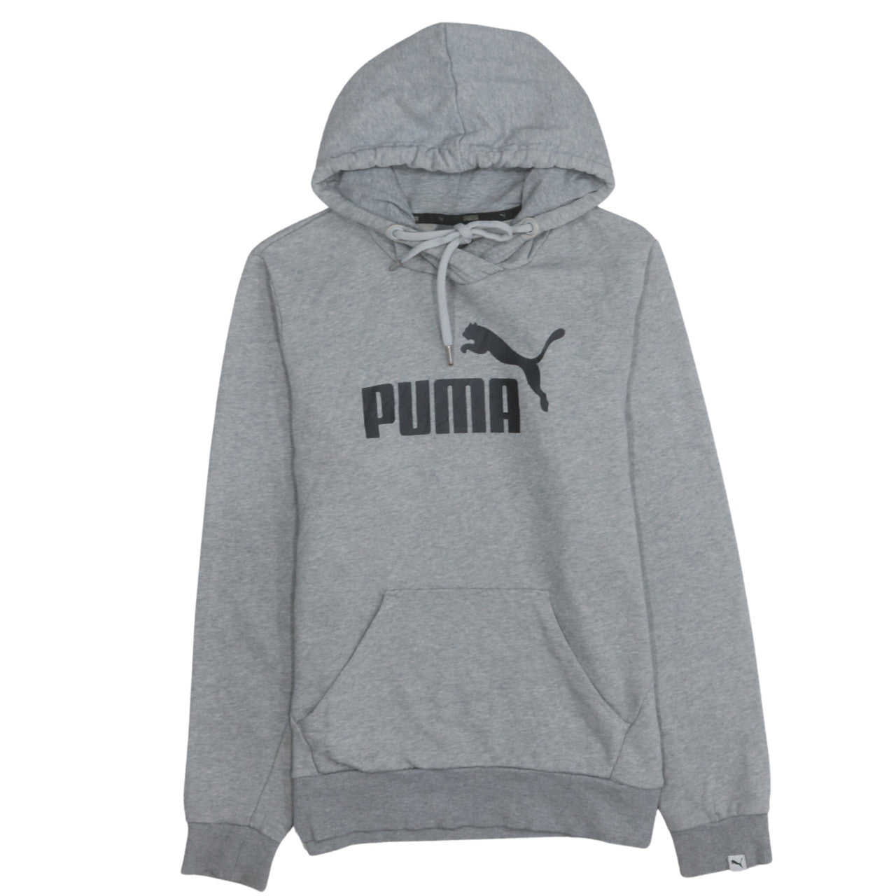 Womens UK Size XL PUMA Grey Pullover Hoodie