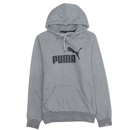 Womens UK Size XL PUMA Grey Pullover Hoodie