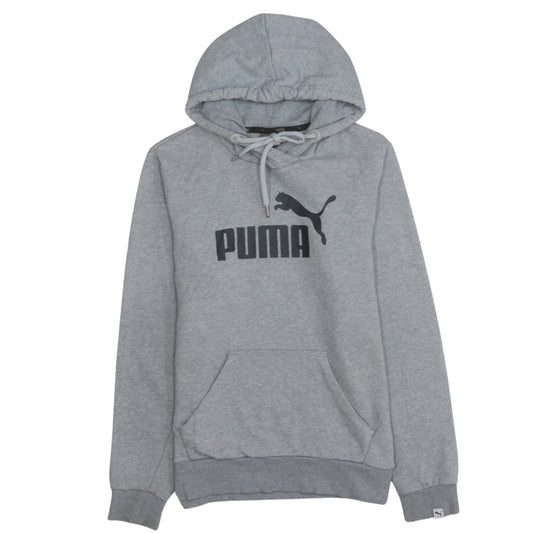 Womens UK Size XL PUMA Grey Pullover Hoodie