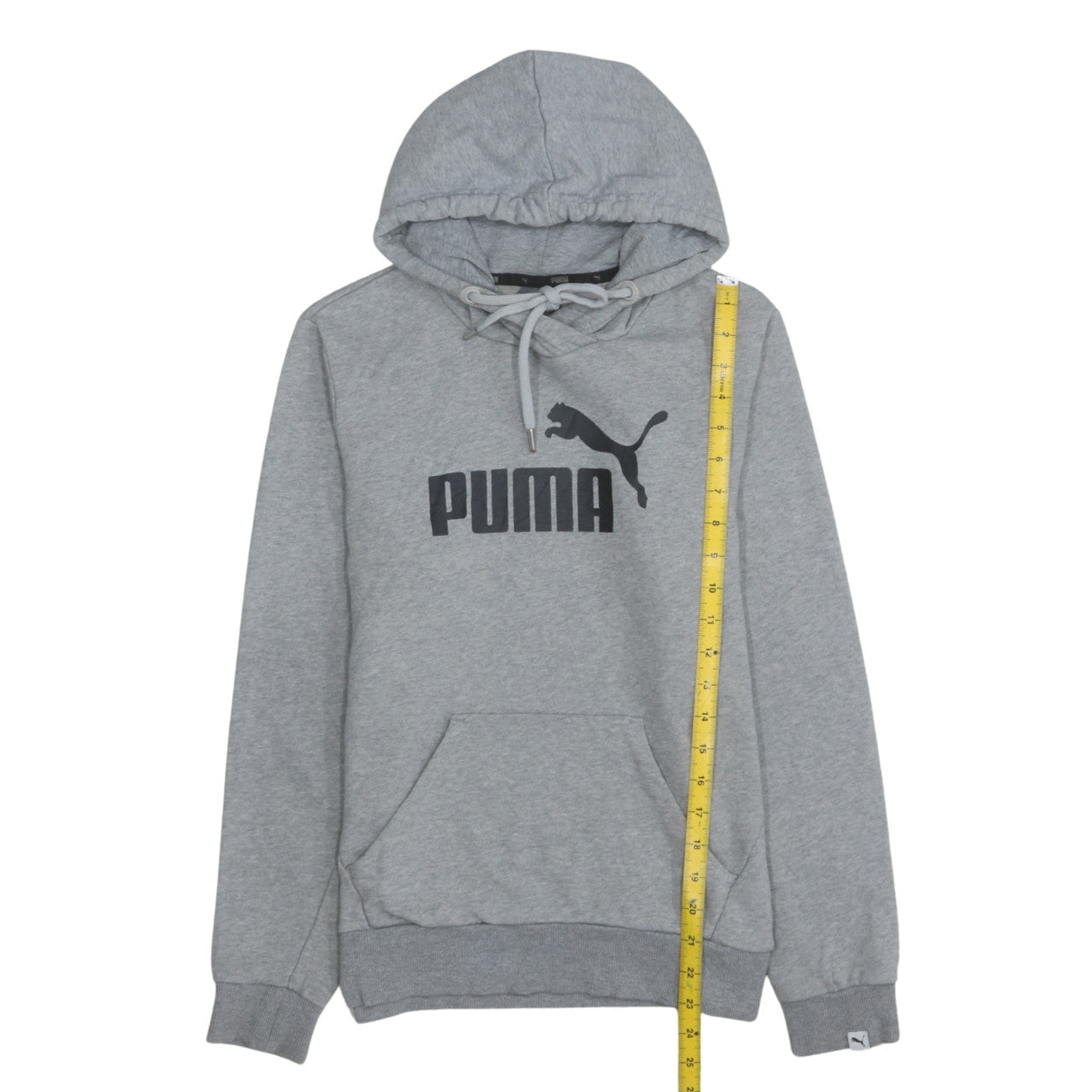 Womens UK Size XL PUMA Grey Pullover Hoodie