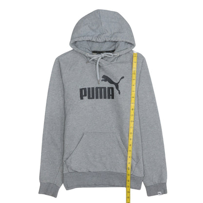 Womens UK Size XL PUMA Grey Pullover Hoodie