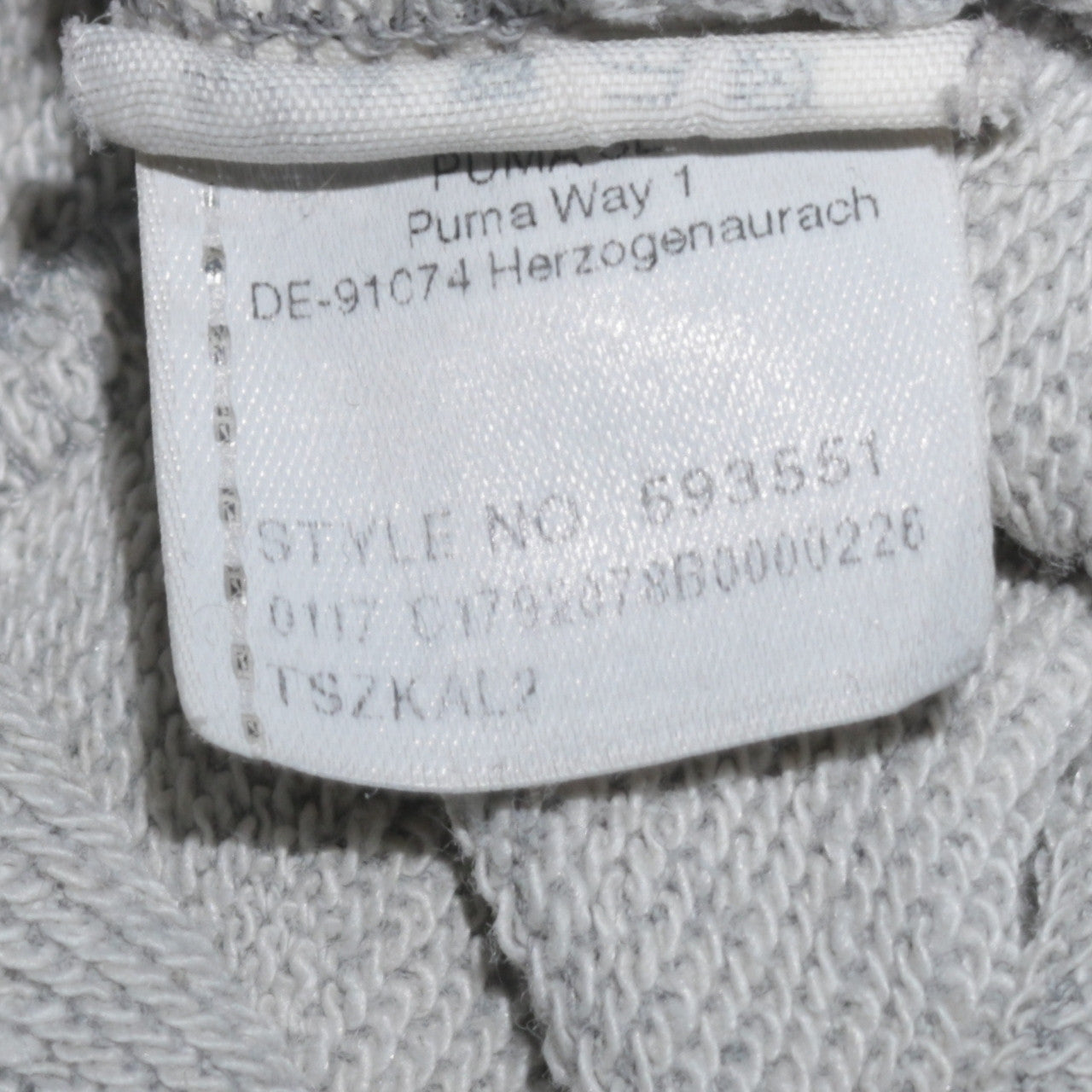 Womens UK Size XL PUMA Grey Pullover Hoodie