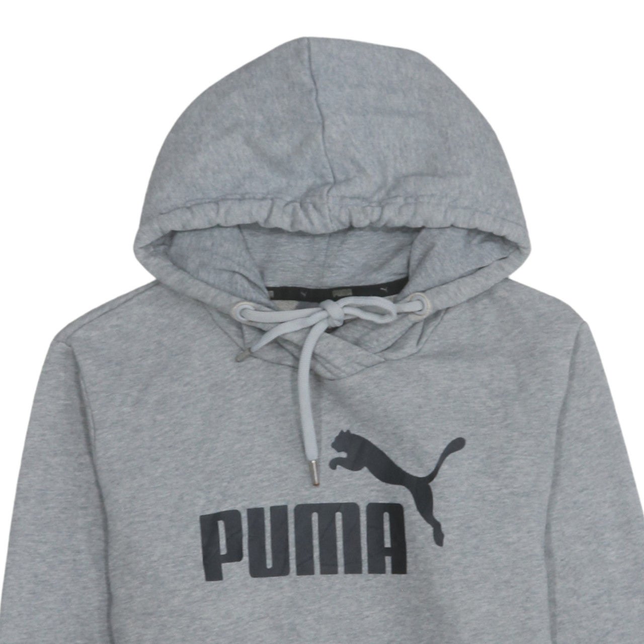 Womens UK Size XL PUMA Grey Pullover Hoodie