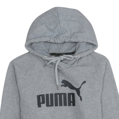 Womens UK Size XL PUMA Grey Pullover Hoodie