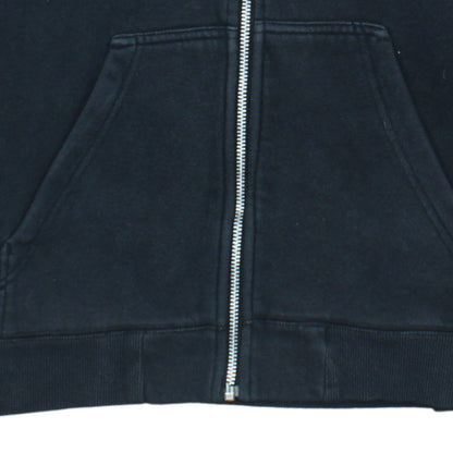 Womens UK Size S adidas Black Full Zip Hoodie