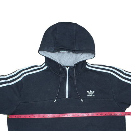 Mens UK Size XL adidas Black Pullover Hoodie
