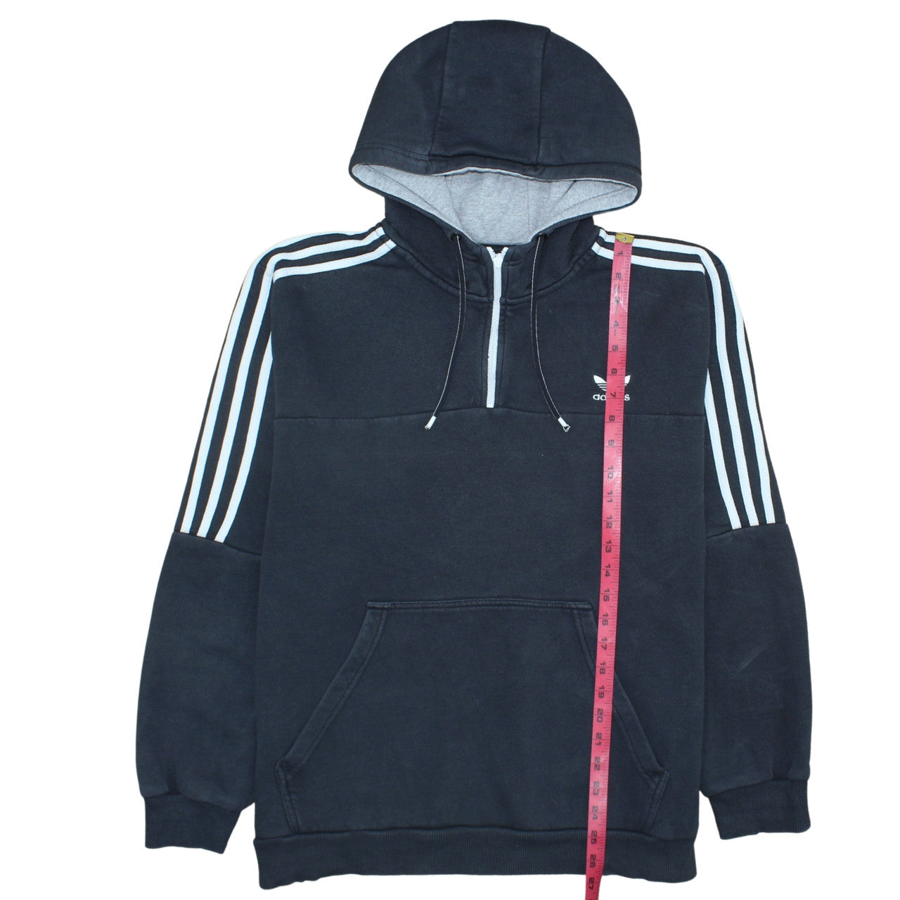 Mens UK Size XL adidas Black Pullover Hoodie