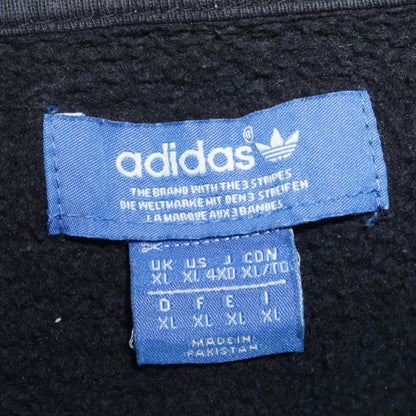 Mens UK Size XL adidas Black Pullover Hoodie