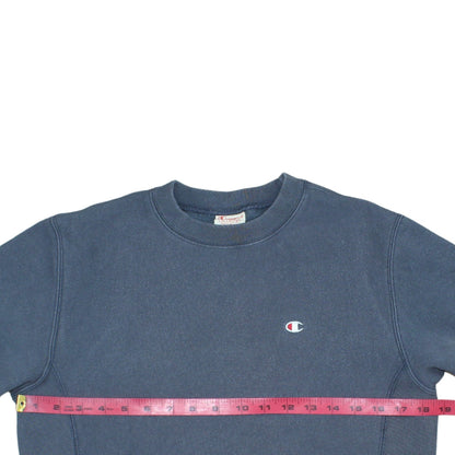 Mens UK Size S Champion Blue Pullover Sweatshirt