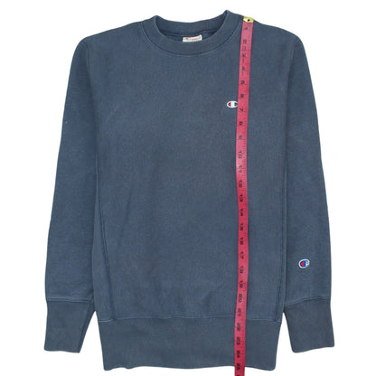 Mens UK Size S Champion Blue Pullover Sweatshirt