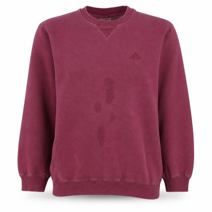 Womens UK Size M adidas Red Pullover Sweatshirt