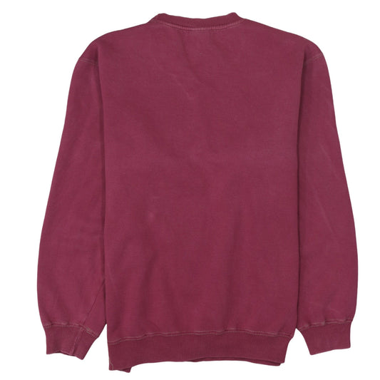 Womens UK Size M adidas Red Pullover Sweatshirt