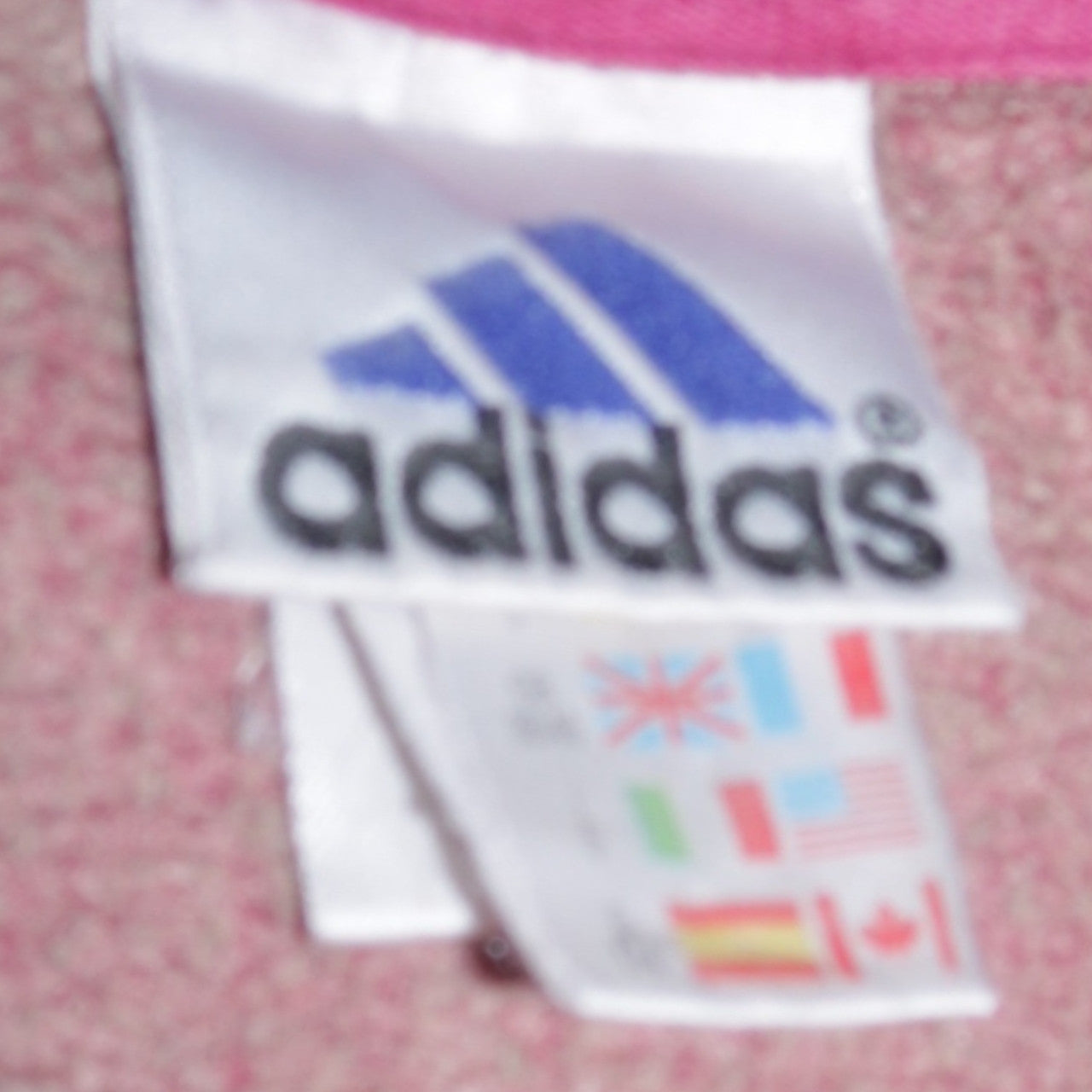Womens UK Size M adidas Red Pullover Sweatshirt