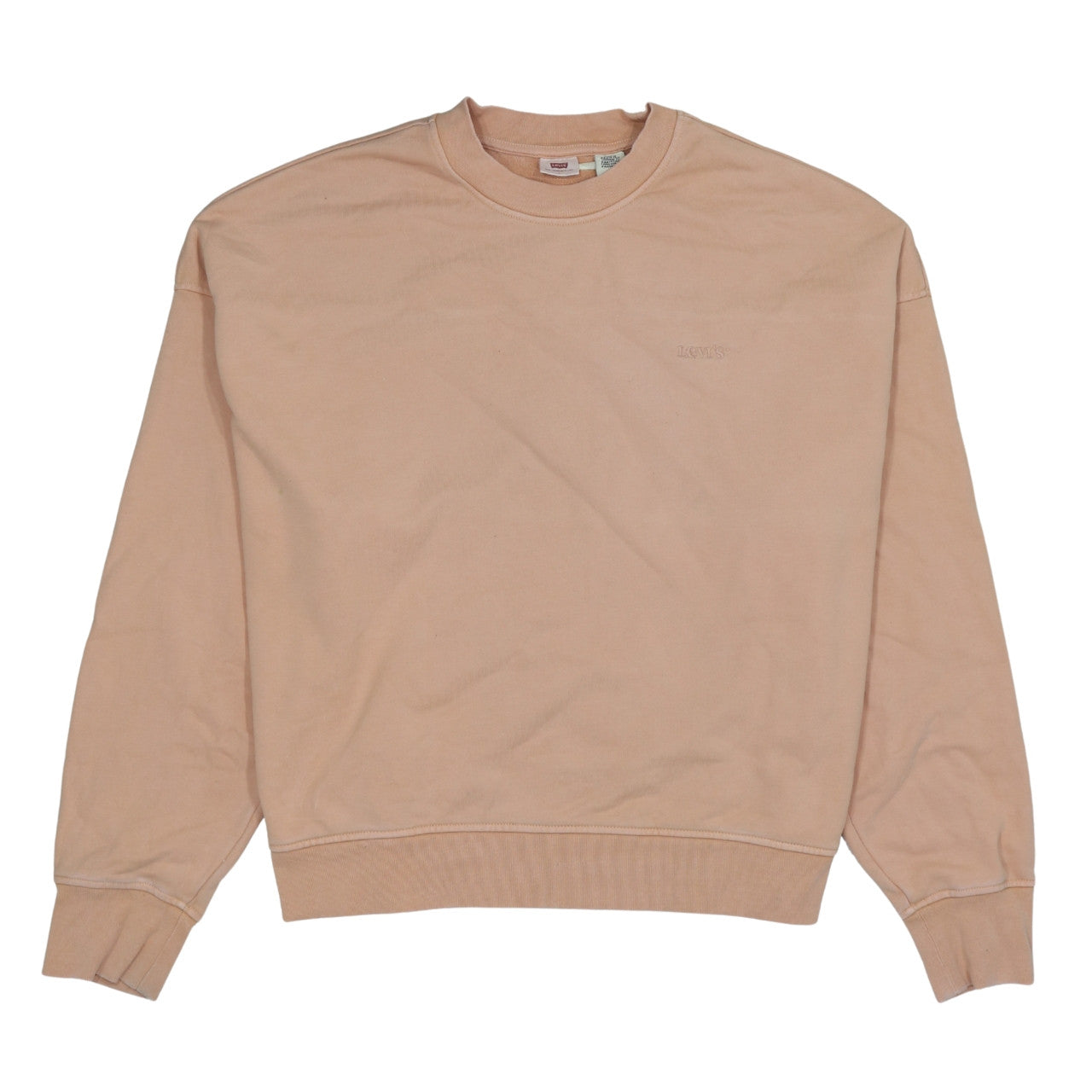 Womens UK Size L Levi's Beige Pullover Sweatshirt