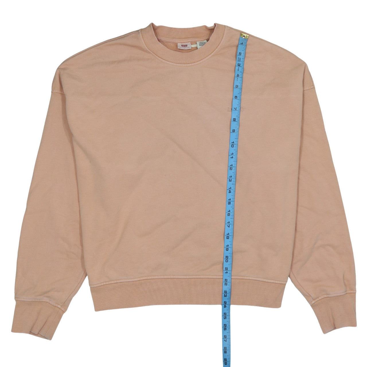 Womens UK Size L Levi's Beige Pullover Sweatshirt