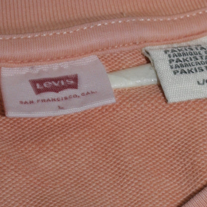 Womens UK Size L Levi's Beige Pullover Sweatshirt
